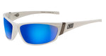 Dirty Dog ULTRA WHITE GREY/BLUE FUSION MIRROR POLARISED  - 53299