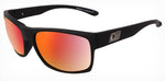 Dirty Dog Furnace Satin Black Grey Polarised, Red Fusion Mirror - 53568