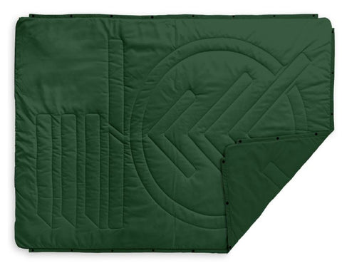 Voited Surf Pillow blanket Eden green