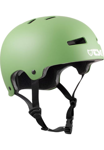 TSG Evolution Helmet Solid Colour Satin Fatigue Green